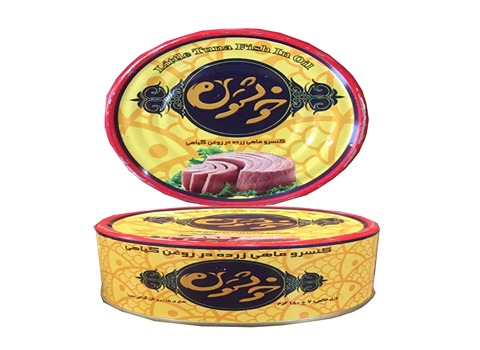 قیمت خرید تن ماهی خوشتون نارنجی + فروش ویژه