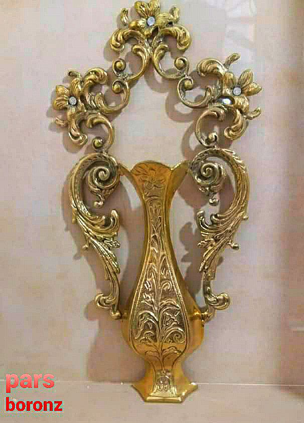 خرید گلدان توری برنزی + عمده