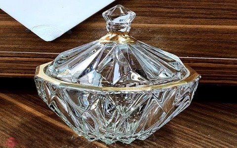 خرید قندان شیشه ای کوچک + قیمت فروش استثنایی 3