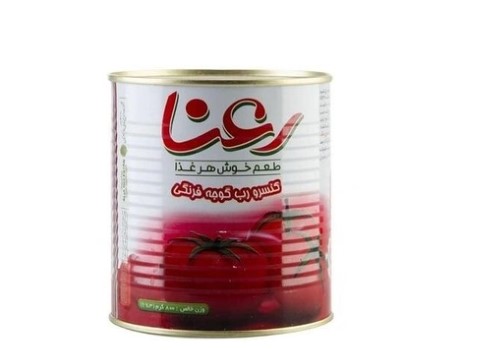 خرید و قیمت رب گوجه فرنگی 800 گرمی رعنا + فروش عمده 2