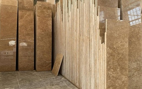 قیمت سنگ تراورتن شکلاتی تیره با کیفیت ارزان + خرید عمده 5
