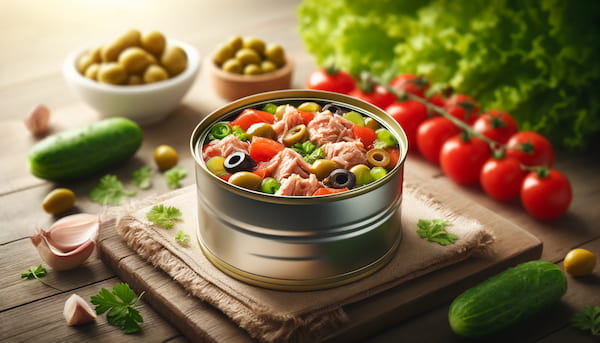 خرید و فروش تن ماهی سبزیجات با شرایط فوق العاده 2