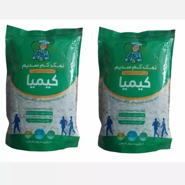 قیمت خرید نمک کم سدیم کیمیا سبز با فروش عمده 6