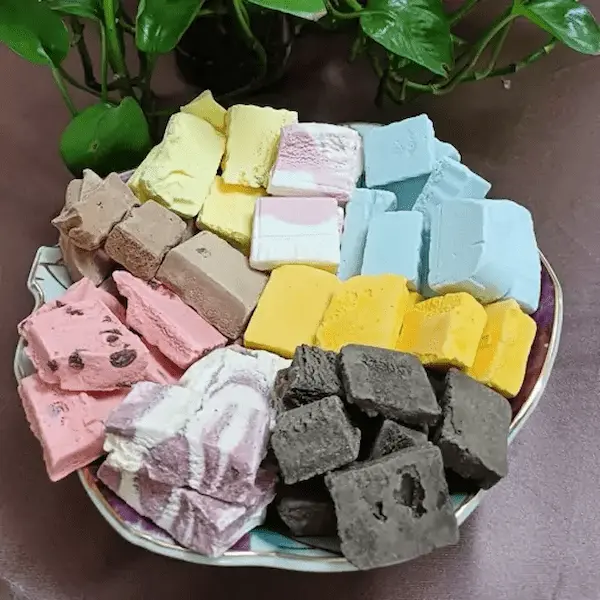 بستنی خشک بسته بندی فریزدرای گیاهی کنترل‌ کیفی بهداشتی 4