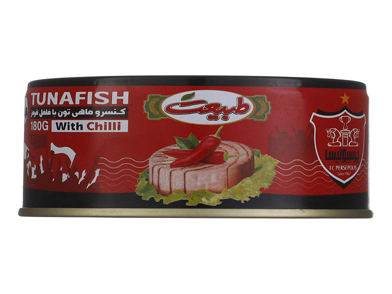 خرید و قیمت تن ماهی فلفلی طبیعت + فروش عمده 6