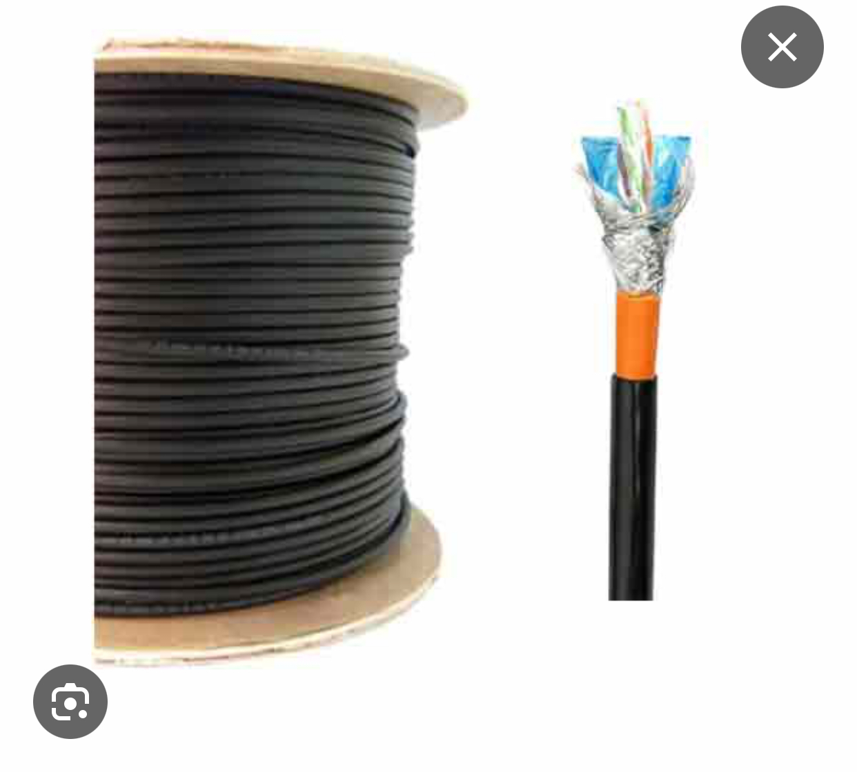 فروش عمده کابل شبکه cat6 utp outdoor تست چنل 2