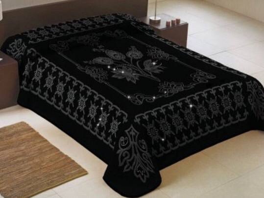 فروش پتو آنتیک اکلیلی دو نفره 2