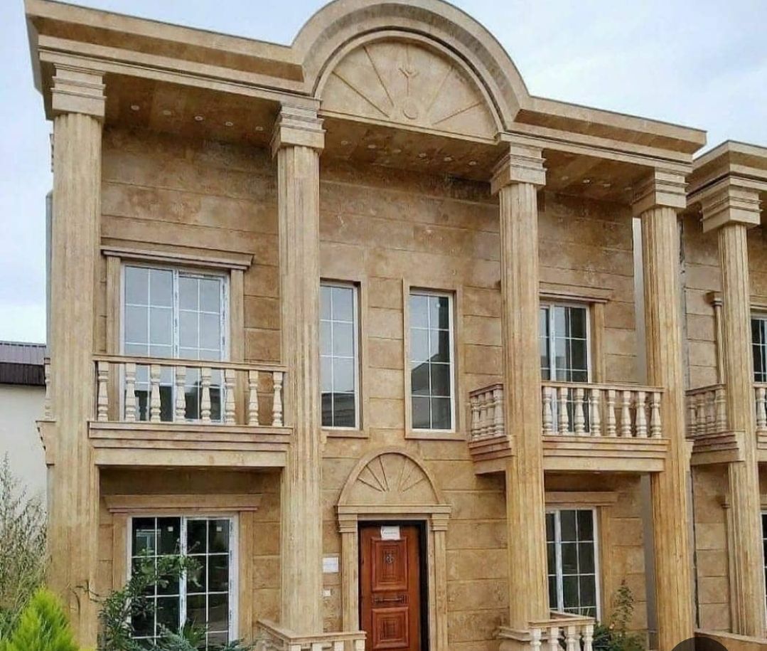 قیمت خرید مستقیم تراورتن عسلی نما ازکارخانه اصفهان + فروش عمده 3