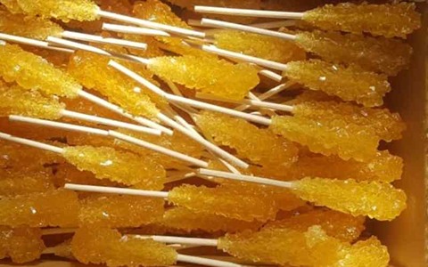 قیمت نبات نی دار زعفرانی + عمده 3