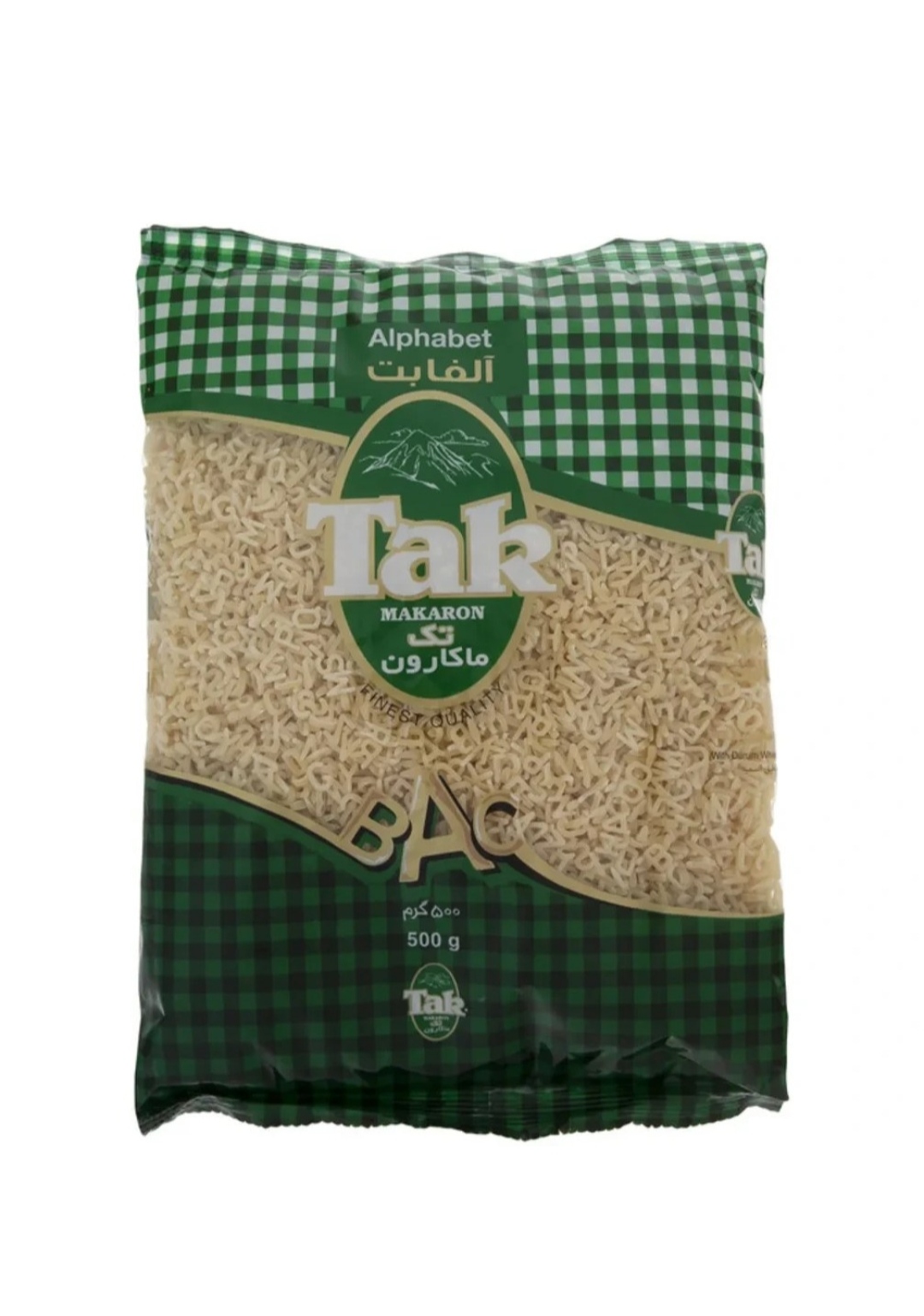 خرید تک ماکارون آلفابت  500 گرمی + فروش عمده 2