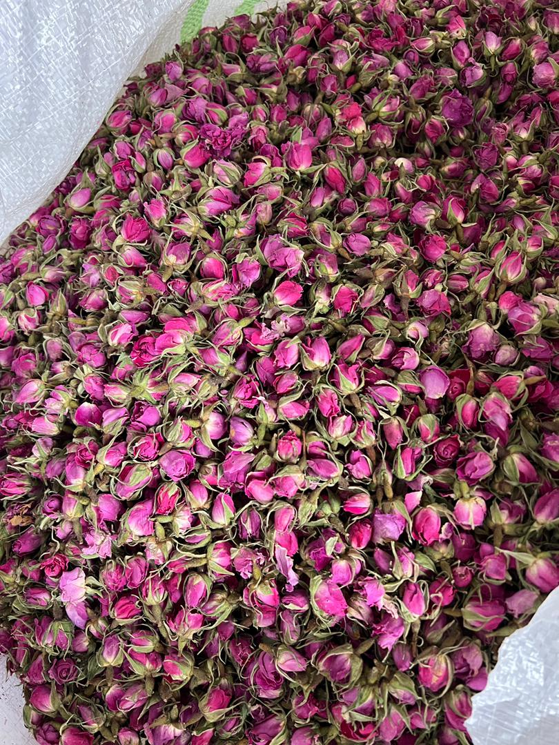 بسته بندی بهداشتی غنچه گل محمدی + آماده ارسال به سرار کشور