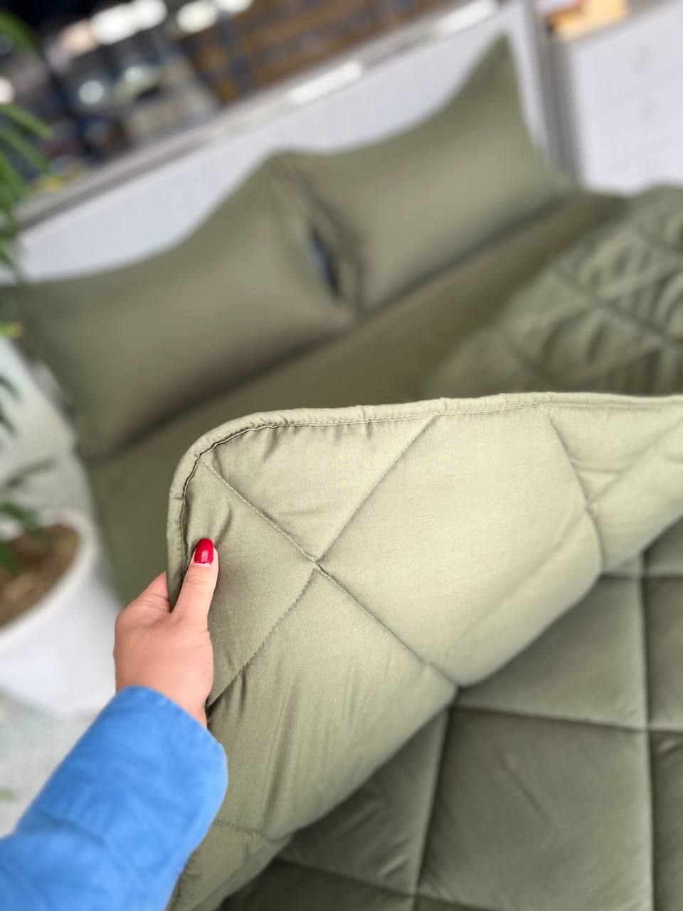 خرید روتختی مخمل کوبیده + قیمت 3