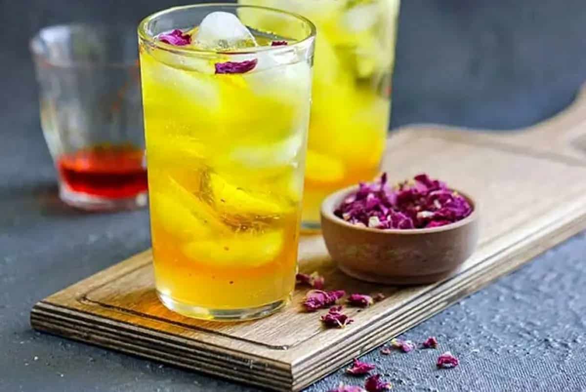 راهنما ی خرید شربت زعفران با گل محمدی + قیمت عالی 2
