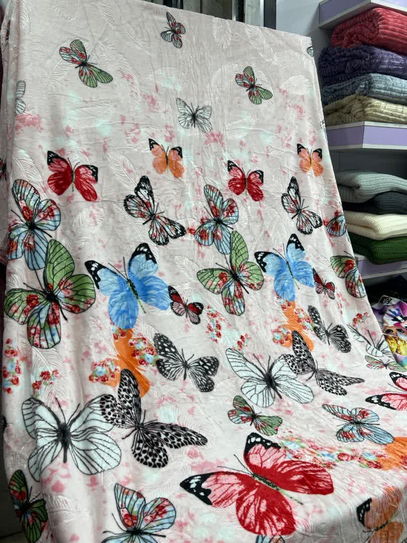 پتو ژله ای طرح پر + خرید 5