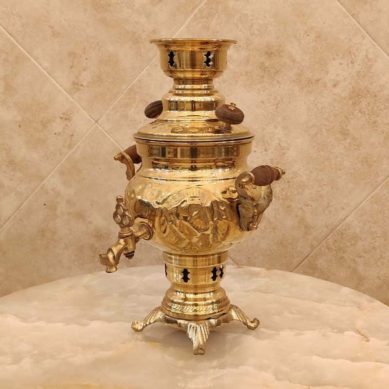 فروش سماور ذغالی ایرانی + قیمت خرید به صرفه 4