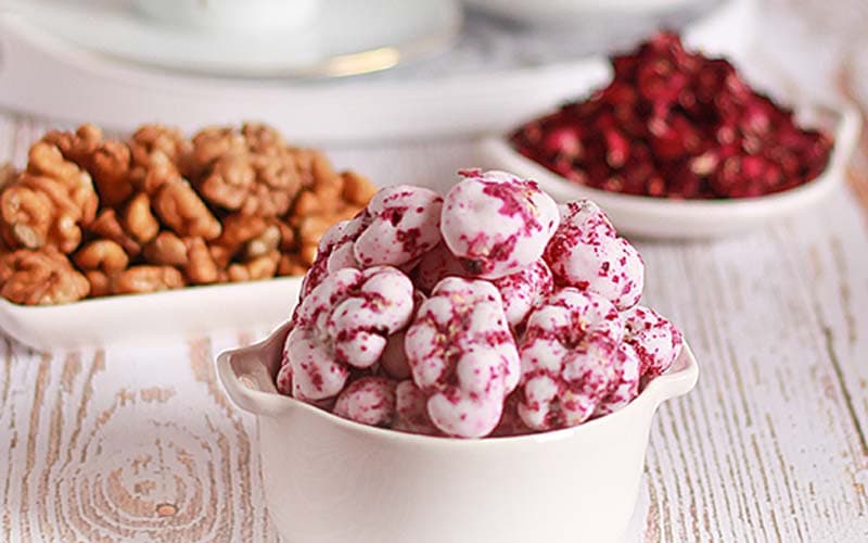 شکر پنیر رنگی فانتزی برای هدیه و دکور شیرینی خوری