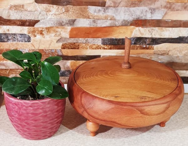 آجیل خوری چوبی دسته دار درجه یک و شیک