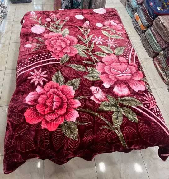 پتو دو نفره الماس گلدار و الوان با دوام و شیک 2