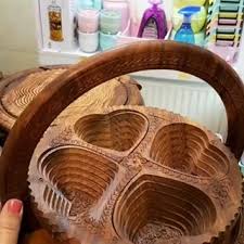 آجیل خوری چوبی تاشو با طراحی زیبا و طبیعی 5