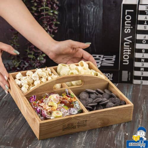 آجیل خوری چوبی بامبو طراحی ارگانیک و پایدار 2
