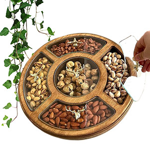 آجیل خوری چوبی بامبو طراحی ارگانیک و پایدار 4