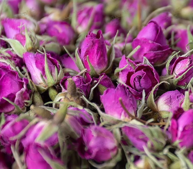 غنچه گل محمدی داراب شیراز مناسب مصارف خانگی و آشپزی