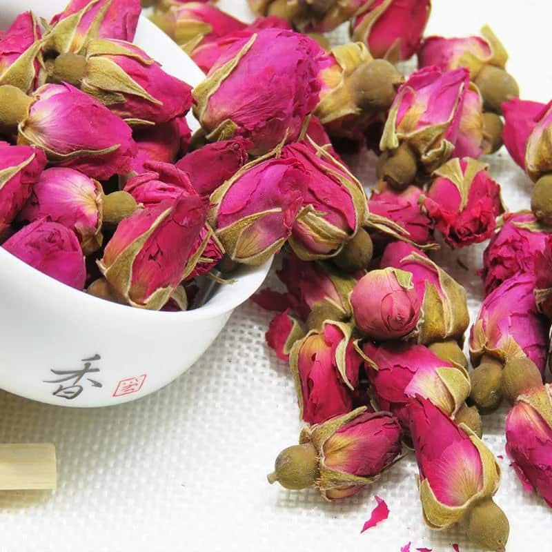 غنچه گل محمدی عمده تازه و با عطر دلپذیر