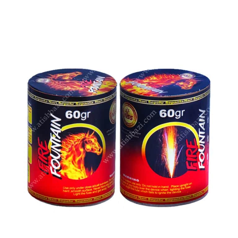 فشفشه آبشار حرارتی با روشنایی ثابت و چشمگیر