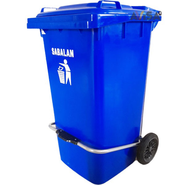 خرید سطل آشغال 120 لیتری پلاستیکی در دبی