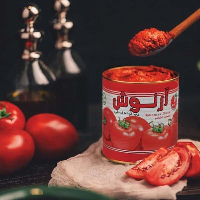 رب گوجه فرنگی آرنوش با غلظت و رنگ بی‌نظیر 2