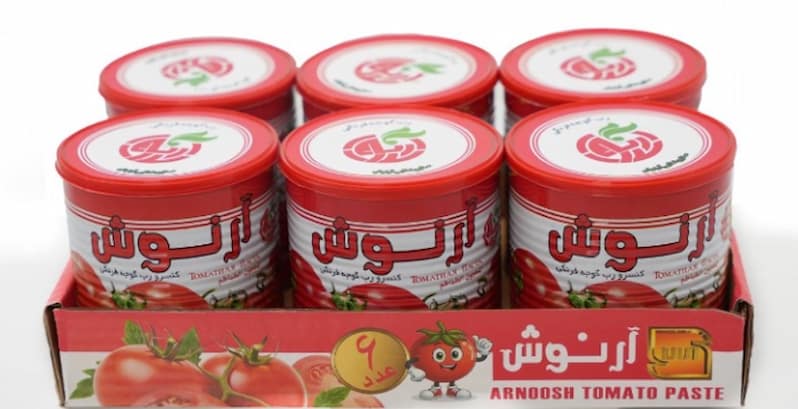 رب گوجه فرنگی آرنوش با غلظت و رنگ بی‌نظیر 5