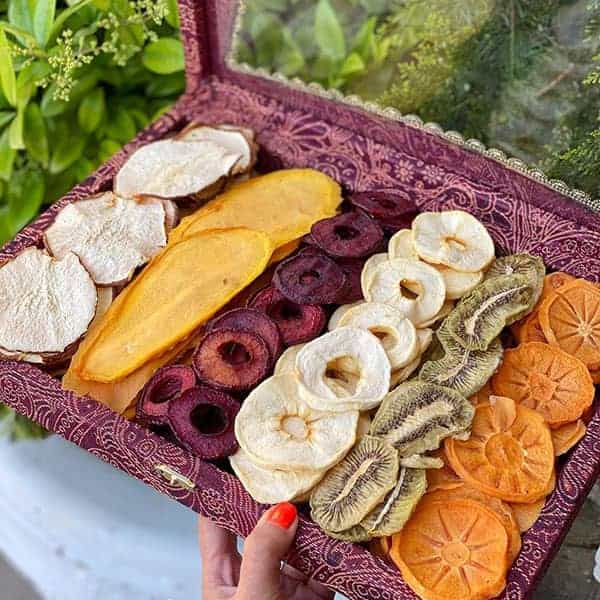 میوه خشک ترد مناسب استفاده در رژیم غذایی سالم