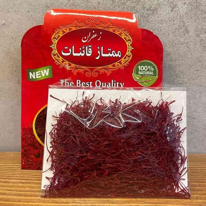 زعفران ممتاز قائنات ناب با رشته های قرمز و خوش رنگ 4