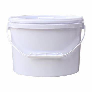 قیمت سطل ۹ لیتری پلاستیکی خط دار + فروش درب کارخانه