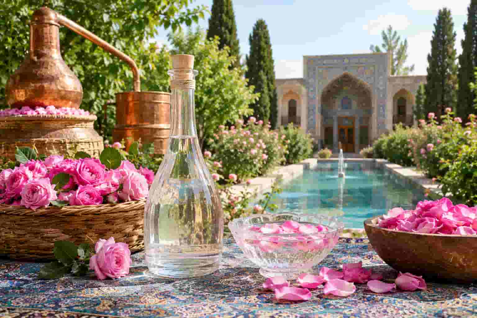 گلاب اصل کاشان تازه و باکیفیت برای بازار عرقیات