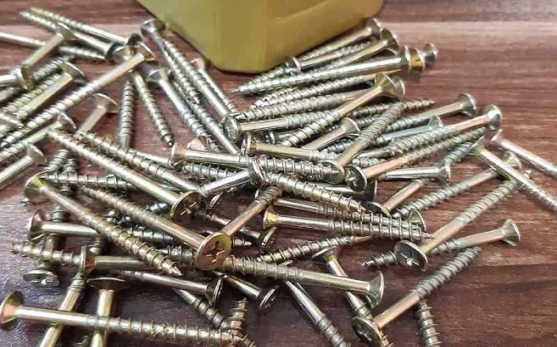پیچ چوب بلند 6 سانت چهارسو برای اتصالات محکم