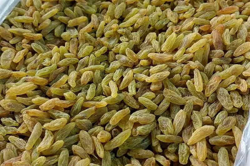 کشمش سبز قلمی کاشمر خوش طعم و یکدست