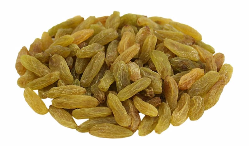 کشمش سبز قلمی ممتاز با رنگ و طعم طبیعی