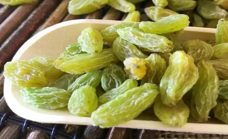 کشمش سبز پلویی مرغوب مناسب پخت انواع غذا