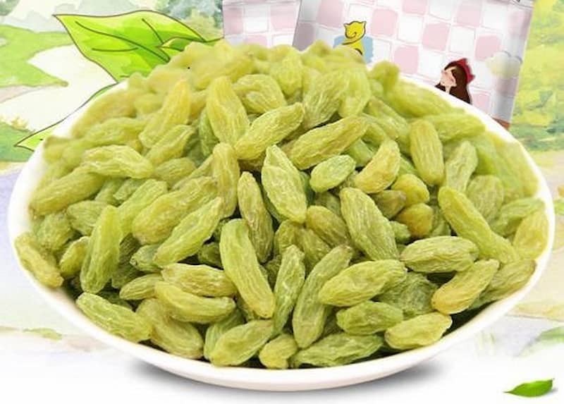 کشمش سبز عمده با کیفیت و دانه های یکدست