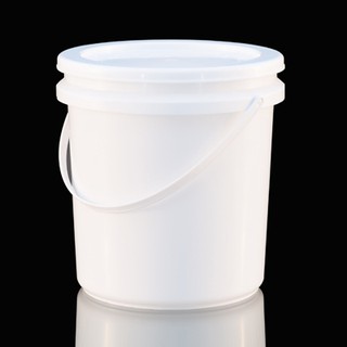 قیمت عمده سطل گرد پلاستیکی ۱۰ لیتری لبه دار 2