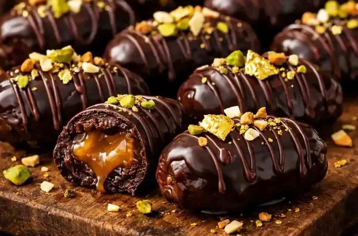 خرما شکلاتی بدون شکر با کیفیت مطلوب و طعم خوش