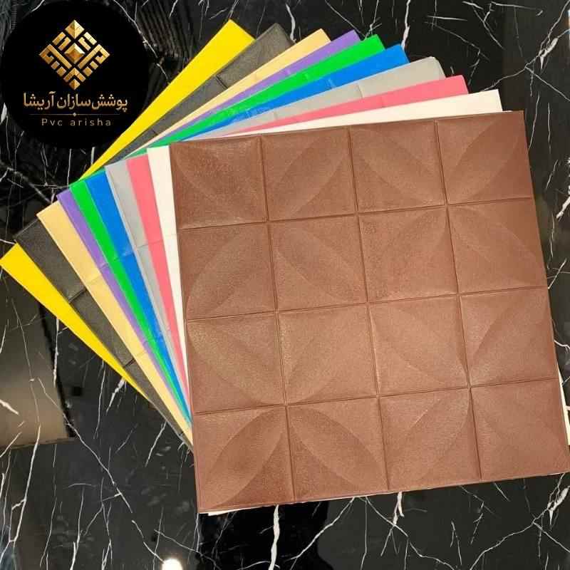 دیوارپوش فومی پشت چسب دار + راهکاری برای نوسازی دیوار 4
