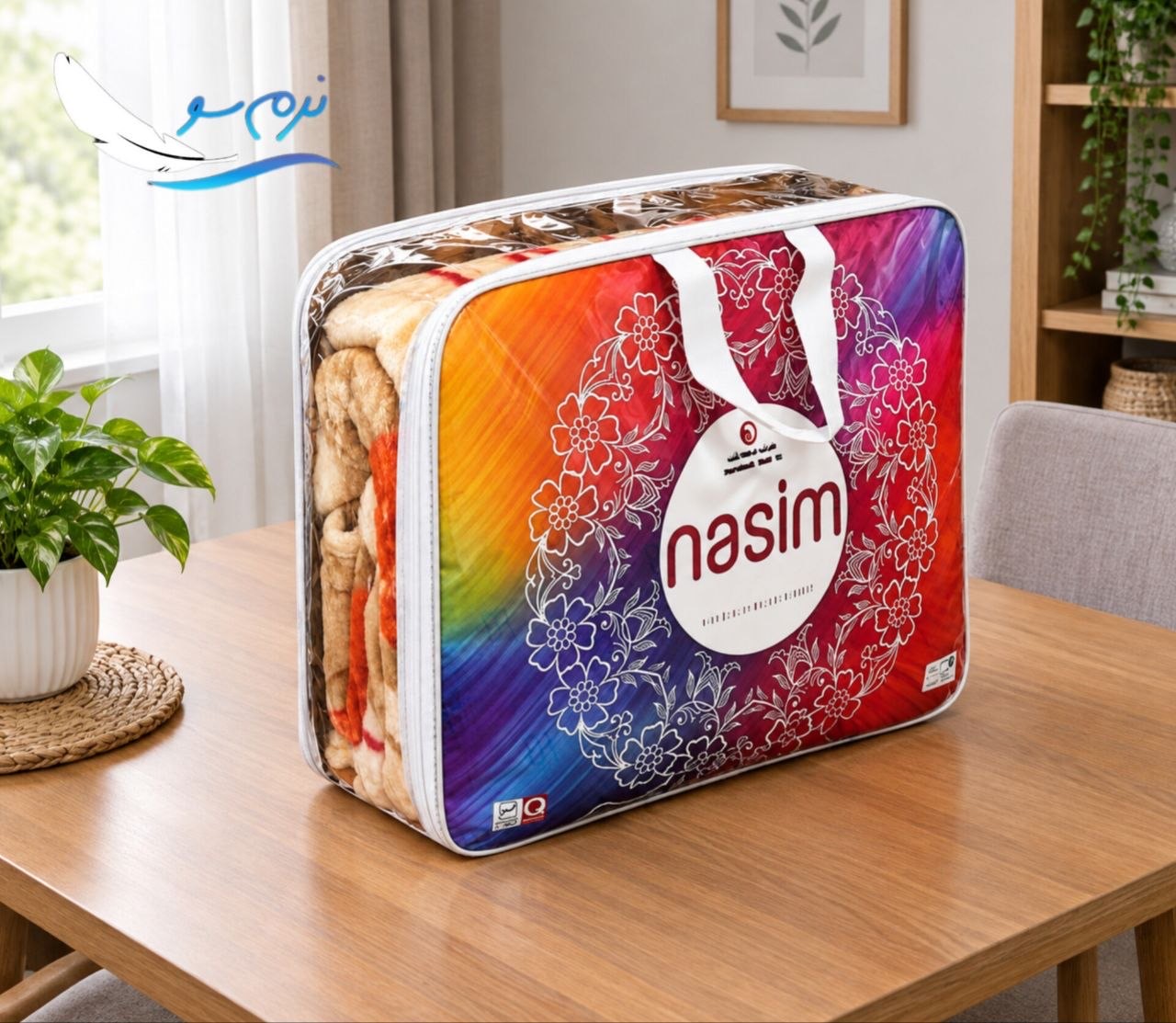 قیمت عمده و به صرفه پتو نسیم یک نفره