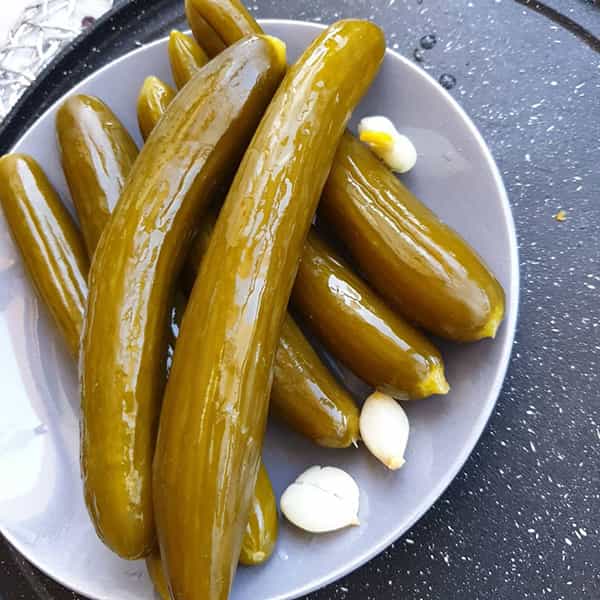 خیار شور فوری مناسب کنار غذا و سالاد