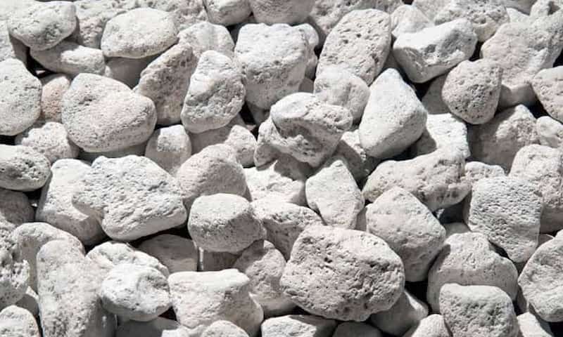 پوکه معدنی بستان آباد تبریز با دانه بندی متنوع