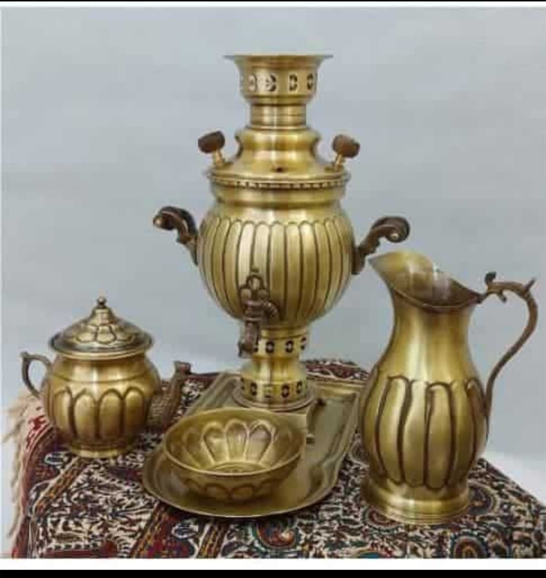 سماور ذغالی ۲ لیتری روسی کارخانه اتیلا 2