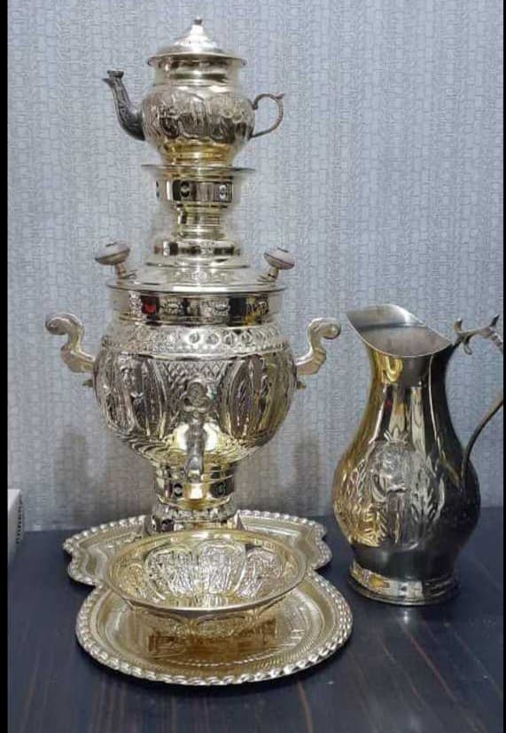 سماور ذغالی ۲ لیتری روسی کارخانه اتیلا 3