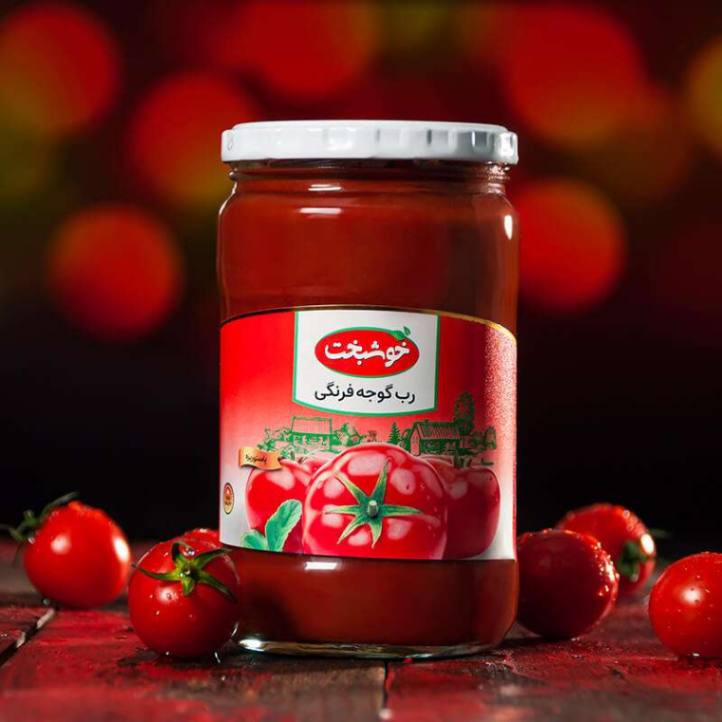 فروش رب گوجه فرنگی شیشه ۱۶۰۰ گرمی + خرید عمده با  قیمت  رقابتی 6