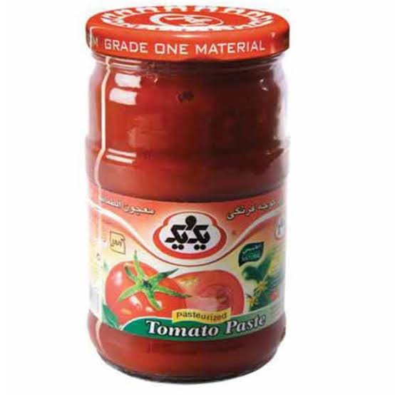 خرید مستقیم رب گوجه فرنگی شیشه ۱۶۰۰ گرمی + تحویل سریع 2